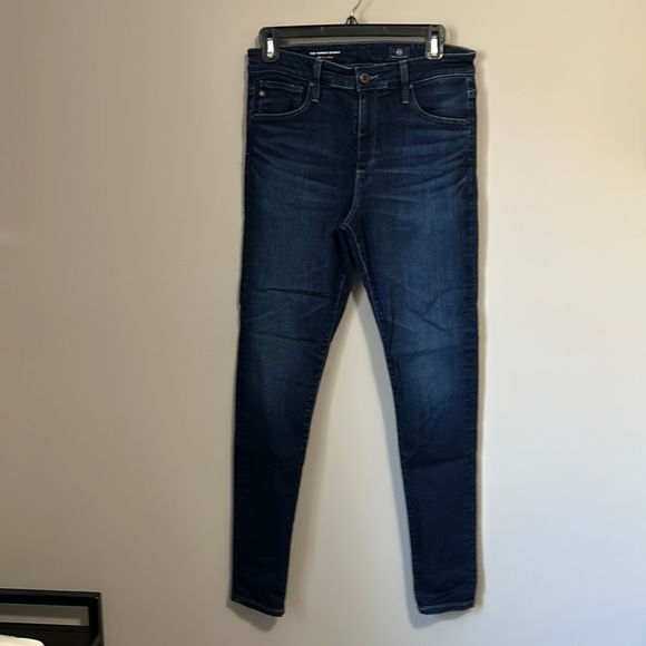 AG Adriano Goldschmied Farrah Skinny High Rise Skinny Sz 29 - Picture 3 of 12